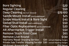 Gunsmithing-Services